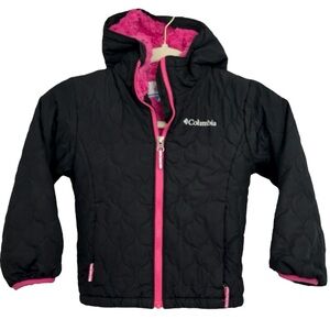 Columbia Girls' Bella Plush II Puffer Jacket Coat    Sz XXS(4/5)